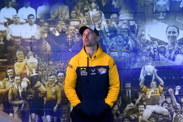 Last year was Leeds Rhinos coach Rohan Smith's 'difficult second album', according to fan Iain Sharp. Picture by Simon Hulme.