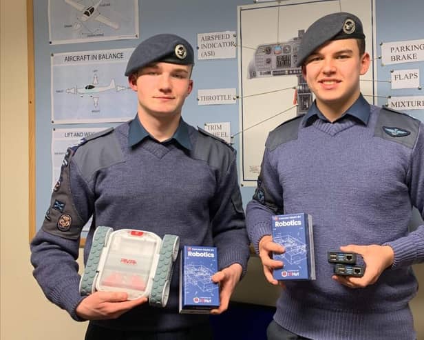 David Wilson Homes donates STEM equipment to Wharfedale Air Cadets
