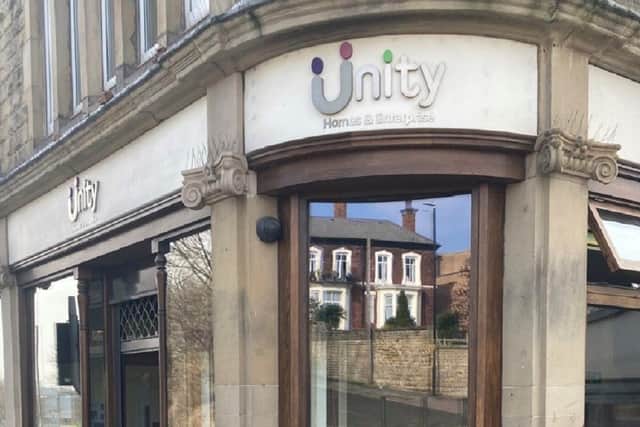 Unity Homes and Enterprise head office in Chapeltown