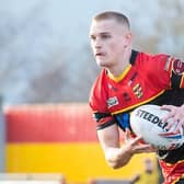Luke Hooley during a spell on loan with Dewsbury Rams. Picture by Allan McKenzie/SWpix.com.