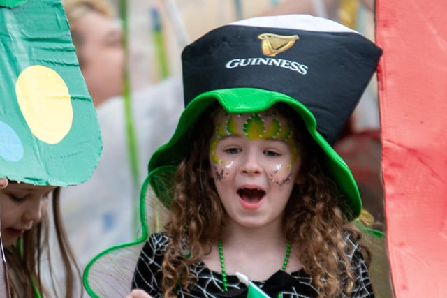 A youngster gets into the spirit. (photo by Mark Bickerdike Photography)