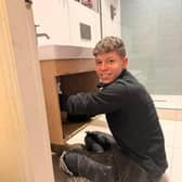 Harvey Robinson from Ilkley is through to the semi-finals of Screwfix Trade Apprentice 2026