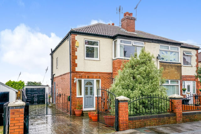 This three bedroom semi-detached house in Beeston is on the market for £200,000.
