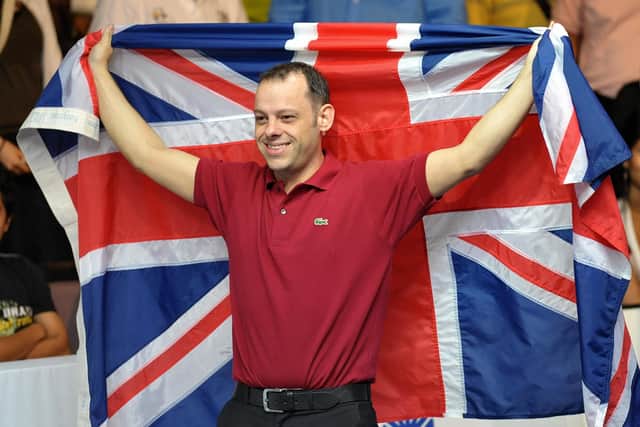 Darren 'Dynamite' Appleton is a renowned figure in the world of pool. Image: JAY DIRECTO/AFP via Getty Images