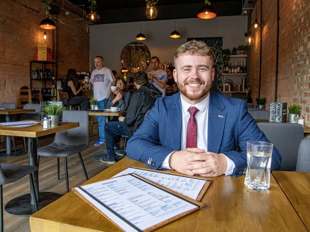 22-year-old entrepreneur Adam Bricklebank opened his first cafe, restaurant and bar in Stainbeck Lane, Chapel Allerton, at the end of July. Adam already has years of experience in the hospitality industry under his belt, getting his first job as a pot wash when he was just 14.