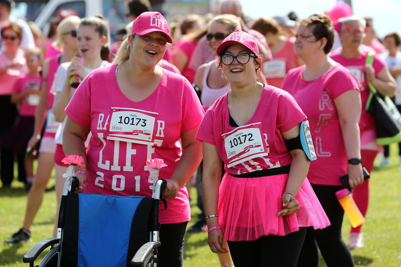 Pictured at the 2019 Hartlepool Race for Life. Recognise them?