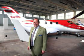 Chris Makin pictured at Leeds East Airport in 2015 (Photo by Jonathan Gawthorpe)