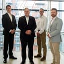 (L to R: Andrew McIntosh; Dan Brookes; Jeff Gardner; Ben Coggin )
