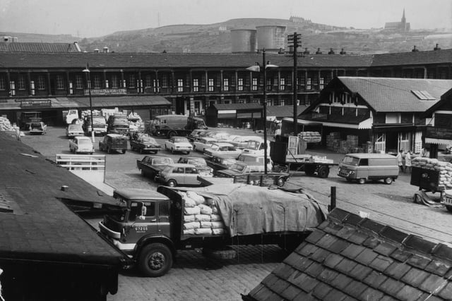 Piece Hall pictured in July 1971.