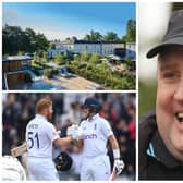Fifty lots are being sold off in the Glitter Ball auction including a Rudding Park spa stay, Peter Kay tickets and tickets for an England test match at Headingley. Pictures: Submitted/PA Wire/Getty Images