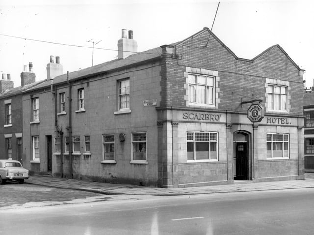 The Scarboro Hotel on Armley Road pictured in February 1964.