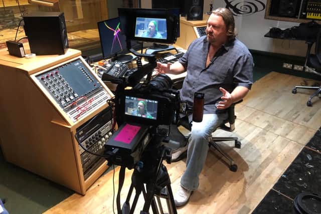 TV and radio interviews as Eliot promotes his debut single