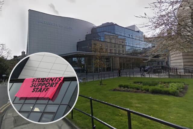 It's understood that the University of Leeds will restrict student access to the Marjorie and Arnold Ziff Building following recent demonstrations.