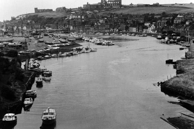 An aerial view of Whitby in September 1988.
