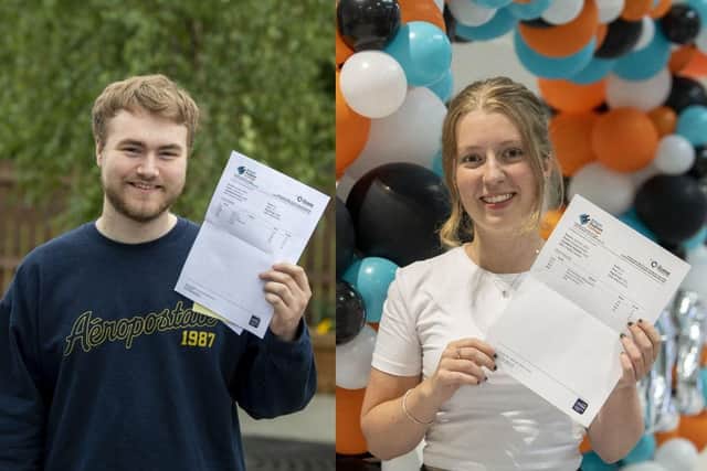 Lewis Bryan and Georgia Brooks are both heading for Cambridge after a day of stunning results. Picture: Tony Johnson
