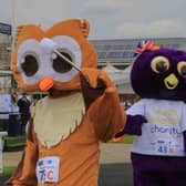 WiSE Mascot Ollie Beak and pals will take part in the Sue Ryder Mascot Gold Cup