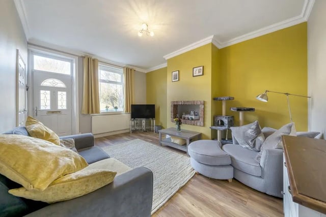 Main access into this captivating Victorian home in the heart of Farsley is into the cosy living room. This is a large reception room which is great for relaxing in year round.