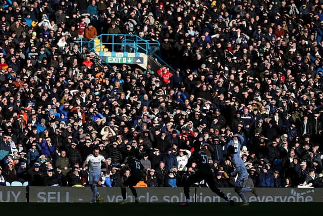PRICE RISE - Leeds United have put their general admission season ticket prices up by 10 per cent but will offer fans a rebate in the event of relegation. Pic: Getty