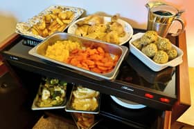 Karen Wright's prized hostess trolley
