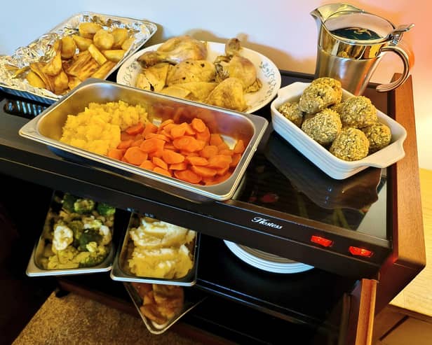 Karen Wright's prized hostess trolley