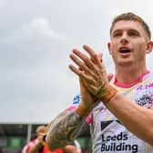 Corey Johnson is back in the mix for Rhinos. Picture by Olly Hassell/SWpix.com.