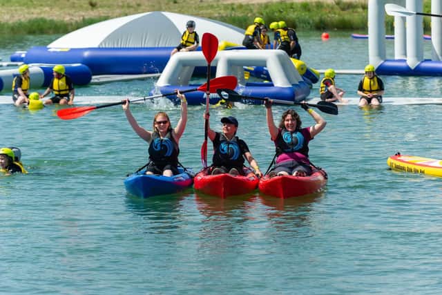 For an adrenaline-fuelled day out, why not get wet and wild at North Yorkshire Waterpark