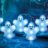 Halloween ghosts.
