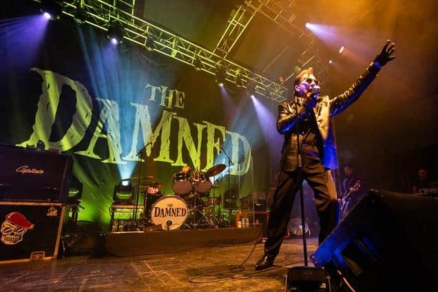 The Damned performing at O2 Academy Leeds. Picture: Neil Chapman/Unholy Racket Photography