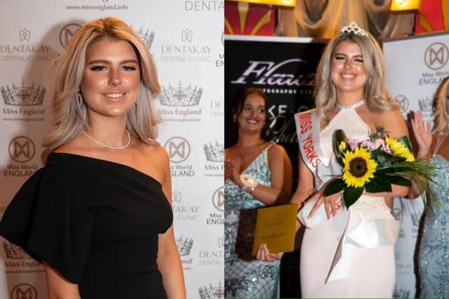 Millie Hinchcliffe was the winner of Miss Yorkshire 2022 (Photo by Miss Yorkshire)
