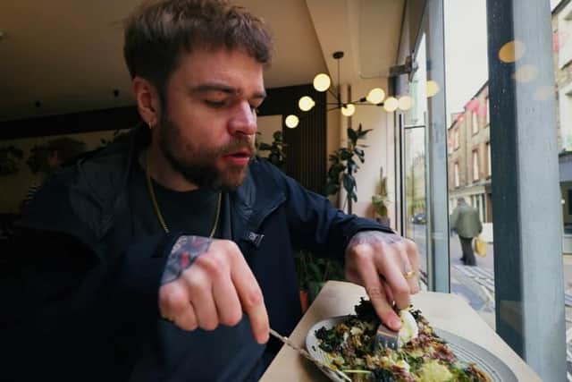 YouTuber Jono Yates visited Kirkgate Market for his latest video.