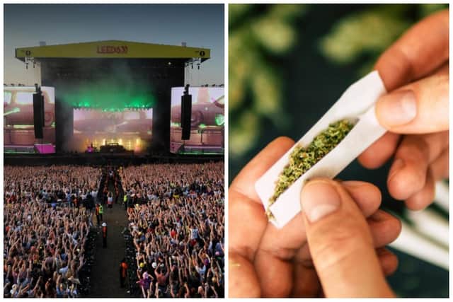 Mutuli was caught with the drugs near the Leeds Festival. (pic by National World)
