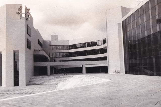 The new faculty building at the Polytechnic pictured in March 1979.