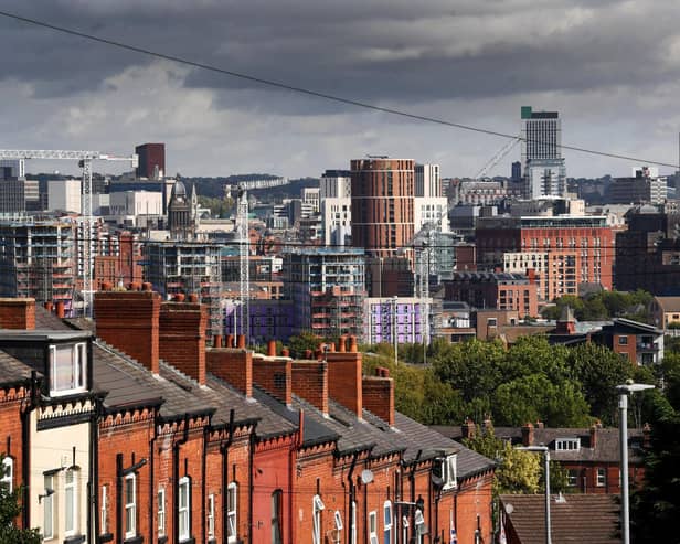 A view of the skyline in Leeds where house prices have grown 2.2 per cent this month. Picture: Simon Hulme