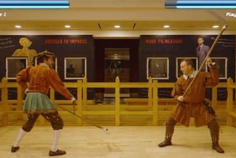 The Royal Armouries has shared the clip to promote its week of activities over the October half term