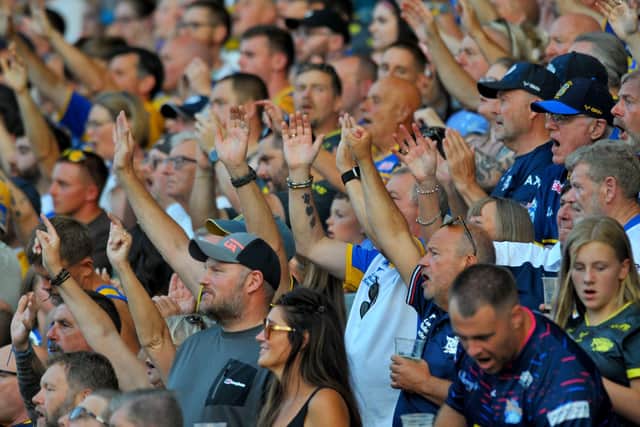 Leeds Rhinos fans have given their team "tremendous" support this season, coach Brad Arthur says. Picture by Steve Riding.