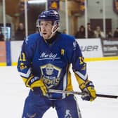 LEADING MAN: Matt Haywood was on target twice during Saturday night's 5-2 win at Solway Sharks, Leeds Knights' second win there this season. Picture: Jacob Lowe/Knights Media.