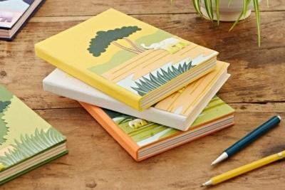 Large Colourful Elephant Dung Notebook £12.95