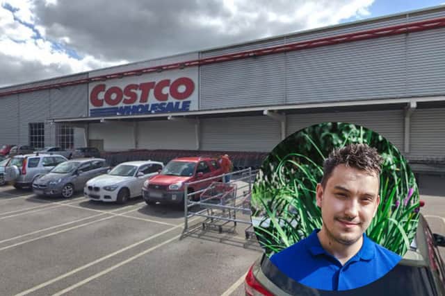 Carl Chandler said the incident at Costco left him "embarrassed and humiliated".