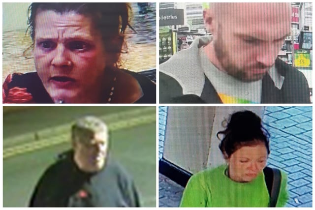 The following pictures are of people wanted by West Yorkshire Police.
