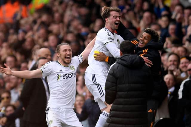 MAIN MEN - Patrick Bamford has become one of Leeds United's options for the number 9 role when at times he was the only option who could make attacking systems work. Georginio Rutter is holding down the role currently, with Joel Piroe tucked in behind him at 10. Pic: Getty