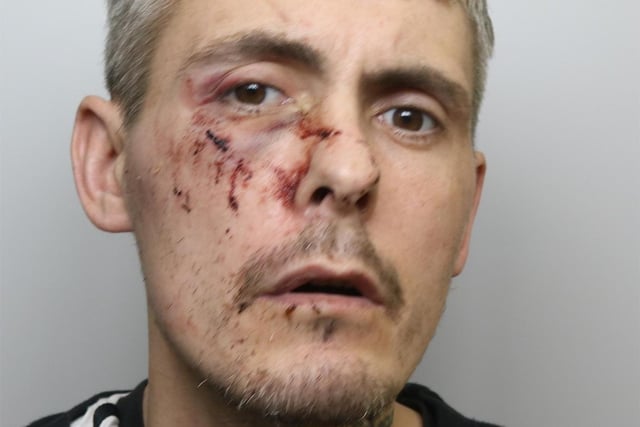 Kitson was jailed after robbing terrified victims at knifepoint as they awaited a taxi. Wearing face coverings, the 37-year-old and a male accomplice walked up to the women who were waiting for a taxi in Bridge Street and threatened them with knives, while making demands for their property.