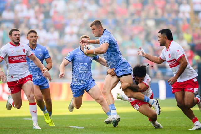 Leeds Rhinos' Ash Handley deserves his recognition in the Man of Steel top-five. Picture by Allan McKenzie/SWpix.com.