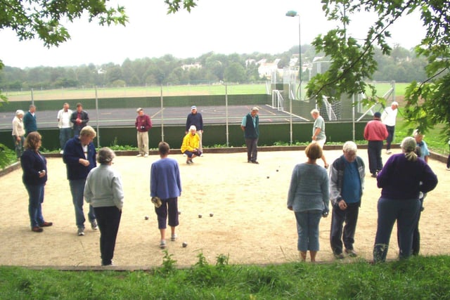 The inaugural tournament at the new Wetherby Petanque club was held in October 2002.