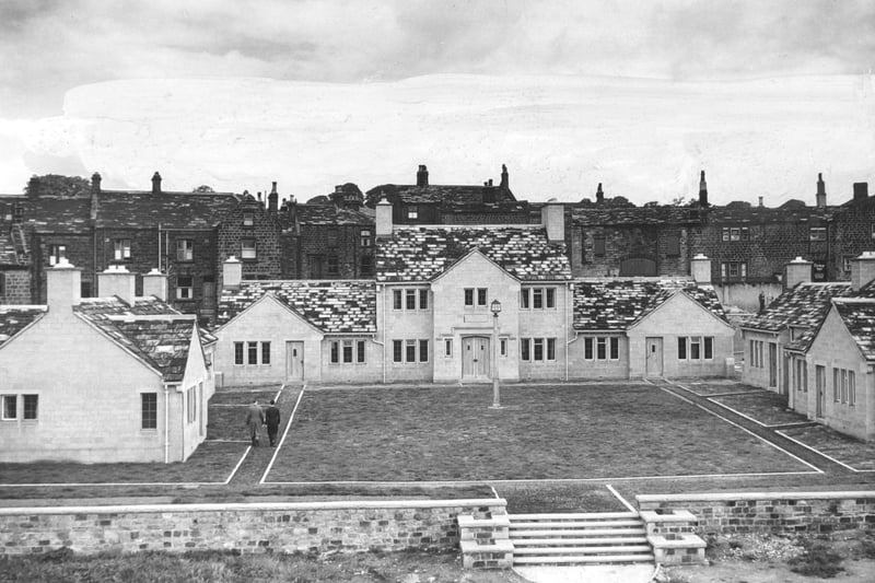 The Frank Parkinson Homes at Guiseley pictured in October 1953.