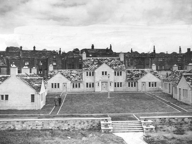 The Frank Parkinson Homes at Guiseley pictured in October 1953.