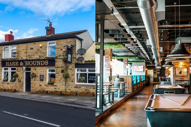 The Hare and Hounds in Tingley and Pinnacle Beer and Gin Hall in Leeds city centre have been shortlisted for the Great British Pub Awards 2023 (Photo by James Hardisty/Pinnacle Beer and Gin Hall)