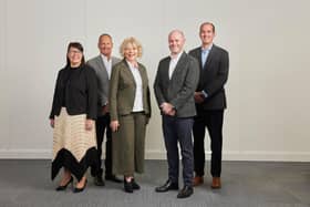 From left to right- Joanne Ineson, Dr Stephen Feldman, Helen White, Josh Walker, Chris Beck