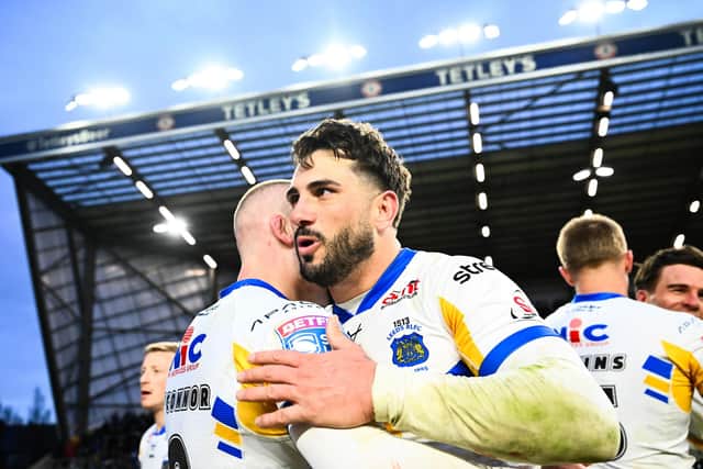 Recent signing Jack Bird has started at right-centre in Leeds Rhinos' past two games, replacing Harry Newman. Picture by Olly Hassell/SWpix.com.
