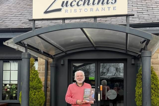 George Psarias, the owner of Zucchinis Italian restaurant in Batley, has released his first ever cookbook.