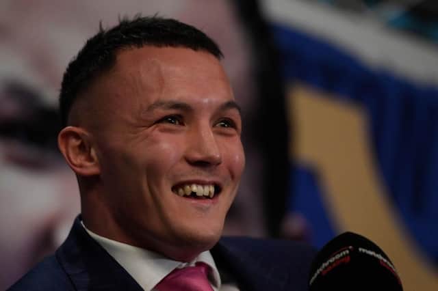 Josh Warrington. (Photo by George Wood/Getty Images)